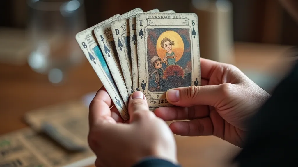 Shuffling a deck of deckbuilding game cards