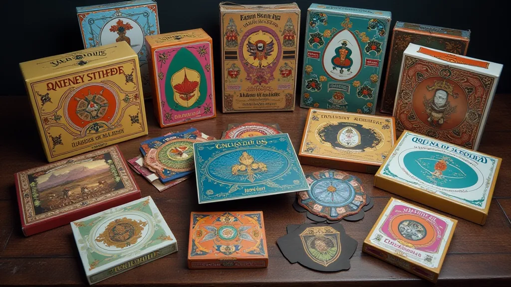 Collection of legacy board games.