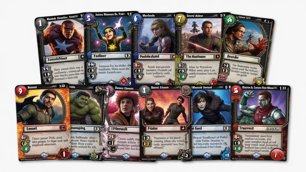 Marvel characters in Legendary game